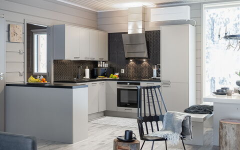 Loma-Saaga 3: Keuken, Meubilair, Toestel Van De Keuken, Flooring, Major Appliance, Interieur Ontwerp, Countertop, Cabinetry, Verdieping, Huishoudapparatuur