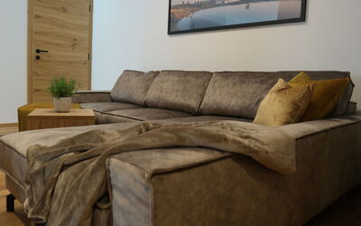 Accommodatie:&nbsp;Penthouse mit 4 Schlafzimmern & Sauna 110.8