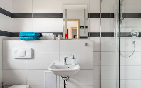 Bečov Nad Teplou 2: Kraan, Spiegel, Wastafel, Wastafel In De Badkamer, Loodgieterswerkinrichting, Badkamer, Purper, Interieur Ontwerp, Verdieping, Lijn