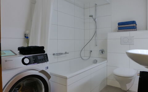 Belvedere: Wasruimte, Wasmachine, Wasdroger, Loodgieterswerkinrichting, Laundry, Kraan, Wastafel, Badkamer, Bad, Wastafel In De Badkamer