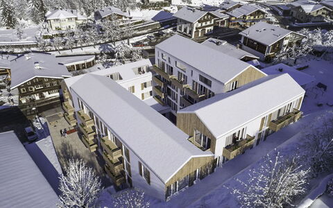 Typ 2 All Suite Innallfi 6P: Dag, Eigendom, Gebouw, Sneeuw, Architectuur, Stedelijk Ontwerp, Buurt, Huis, Woongebied, Openbare Ruimte