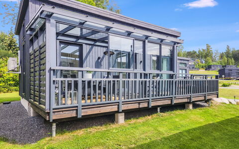 Willa Anna B: Veranda, Dek, Balkon, Outdoor Structuur, Siding, Garden Gebouwen