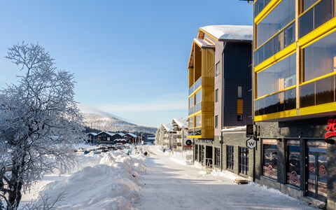 Levin Kunkku B5: Winter, Sneeuw, Freezing, Elektriciteit, Bergketen, Nacht, Glacial Landform, Middernacht, Avond