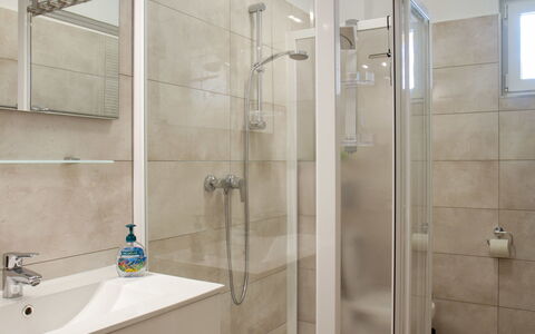 Francois: Douchekop, Loodgieterswerkinrichting, Deur Van De Douche, Douche, Badkamer, Douchestang, Deur, Wastafel, Kraan