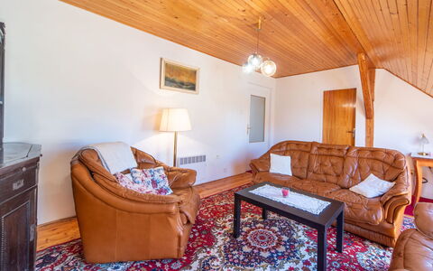 Sudoměřice: Plafond, Kamer, Meubilair, Huis, Woonkamer, Hardwood, Bankstel, Beits, Houten Vloer