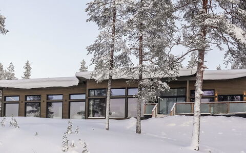 Villa Kallas: Sneeuw, Winter, Freezing, Daylighting, Schaduw, Sneeuwstorm