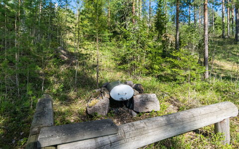 Rantalinna 2: Meubilair, Stoel, Buitenmeubels, Tafel, Hout, Buitentafel, Keuken En Eettafel, Schaduw, Tuin, Paraplu