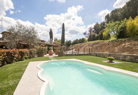 Valdambra Villa: Zwembad, Toevlucht, Thermae, Eco Hotel, Landgoed, Hacienda, Tuin, Vrije Tijd, Backyard, Landscaping