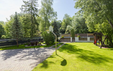 Jókai: Tuin, Schaduw, Gazon, Landscaping, Park, Werf, Backyard, Kunstgras, Hek, Gang