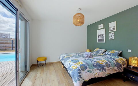 Les Lagons du Lividic: Interieur Ontwerp, Flooring, Verdieping, Meubilair, Hout, Houten Vloer, Slaapkamer, Plafond, Bed, Kamer