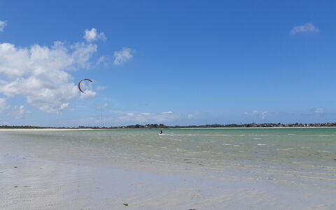 Les Lagons du Lividic: Water, Lucht, Wolk, Strand, Horizon