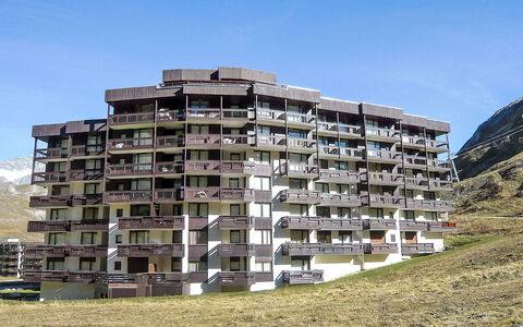 Tignes 320: Appartement, Condominium, Sneeuw, Glacial Landform, Winter, Freezing, Balkon, Bergdorp