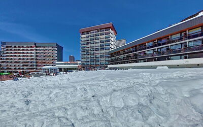 Les Menuires 410: Gebouw, Winter, Sneeuw, Appartement, Freezing, Condominium