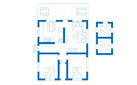 Iltaranta: Bed, Meubilair, Slaapkamer, Interieur Ontwerp, Bedding, Laken, Flooring, Hout, Verdieping, Kamer
