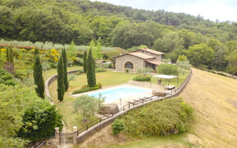 Villa San Leo: Fabriek, Plantengemeenschap, Lucht, Natuurlijk Landschap, Water, Boom, Land Lot, Huis, Hoogland, Gras