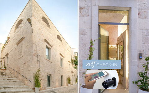 Vico Bianco Raro Rooms: Fabriek, Gebouw, Lucht, Bloempot, Onroerend Goed, Facade, Landschap, Kamerplant, Huis, Appartement
