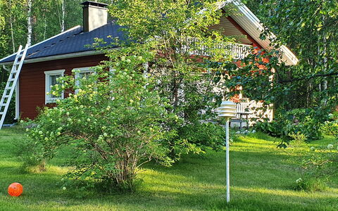 Koivulahden Reinola: Hout, Verblijf, Blokhut, Woud, Schuur, Garden Gebouwen, Lariks, Bos, Beits