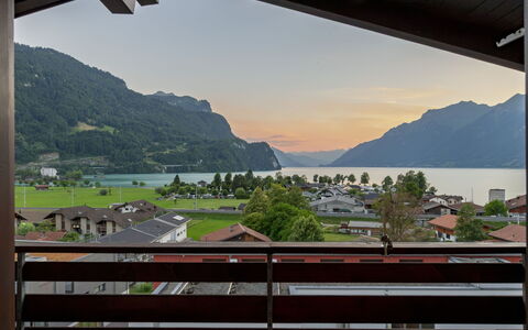 Brienz Sunset: Bergachtig Landvormen, Berg, Heuvel, Bergketen, Heuvel Station, Vallei, Balkon, Ridge, Alpen