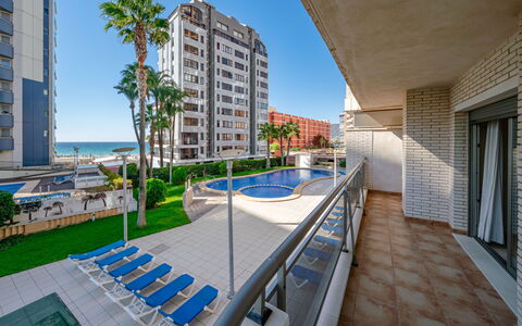 Bahia del Sol: Appartement, Samengesteld Materiaal, Condominium, Hotel, Toevlucht, Loodgieterswerkinrichting, Balkon