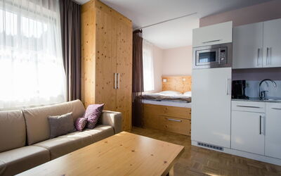 Accommodatie:&nbsp;Studio #7 mit Balkon 121.5