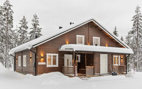 Villa Galdu a: Sneeuw, Hout, Winter, Huis, Huis, Verblijf, Freezing, Dak, Siding, Helling