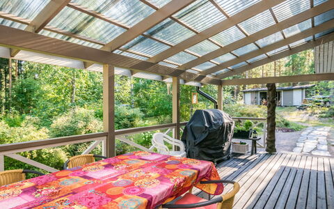 Villa Blombacka: Venster, Huis, Hout, Huis, Siding, Verblijf, Dak, Freezing, Schuifraam, Helling