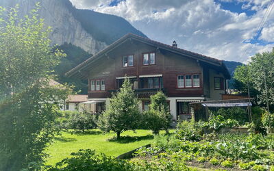 Lauterbrunnen 340: Wolk, Fabriek, Lucht, Dag, Eigendom, Venster, Gebouw, Berg, Natuurlijk Landschap, Boom
