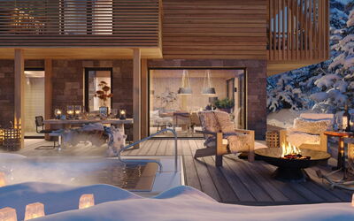 Accommodatie:&nbsp;Villa # 5A mit Sauna & Pool 180.5