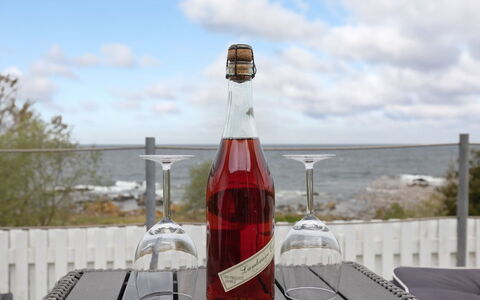 Ensio - 150M from the Sea: Fles, Drinkware, Glazen Fles, Barware, Wijn, Wijnfles