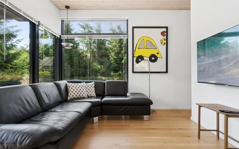 Gonne - 350M from the Sea: Meubilair, Interieur Ontwerp, Flooring, Bankstel, Verdieping, Muur, Hout, Woonkamer, Houten Vloer, Plafond