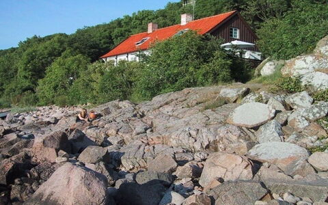 Asgot - 15M from the Sea: Blauw, Verblijf, Huis, Huis, Boerderij, Landgoed, Siding