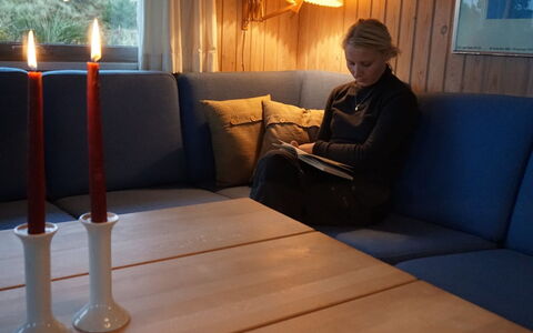 Elsa - 700M from the Sea: Hout, Meubilair, Flooring, Verdieping, Interieur Ontwerp, Bankstel, Comfort, Woonkamer, Beits