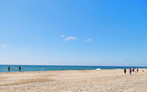 Riborg - from the Sea: Lucht, Blauw, Strand, Water, Dag, Zwemwater, Horizon, Natuurlijke Omgeving, Kust, Zee