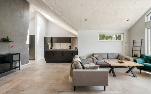 Måns - 500M to the Fjord: Flooring, Plafond, Verdieping, Interieur Ontwerp, Bankstel, Woonkamer, Kamer, Houten Vloer, Hardwood