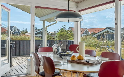 Nedelko - 250M from the Sea: Dak, Huis, Stoel, Deur, Keuken En Eettafel, Schaduw, Veranda, Hardwood, Beits, Patio
