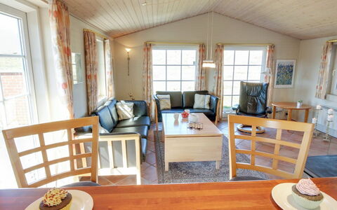 Karlina - 100M from the Sea: Meubilair, Verblijf, Beits, Hardwood, Woonkamer, Stoel, Keuken En Eettafel, Koffietafel, Houten Vloer
