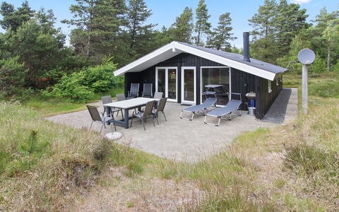 Cajsa - 1.5Km from the Sea: Dak, Huis, Huis, Verblijf, Deur, Siding, Dek, Veranda, Plank, Hardwood