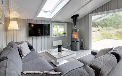 Cajsa - 1.5Km from the Sea: Dak, Huis, Huis, Verblijf, Deur, Siding, Dek, Veranda, Plank, Hardwood