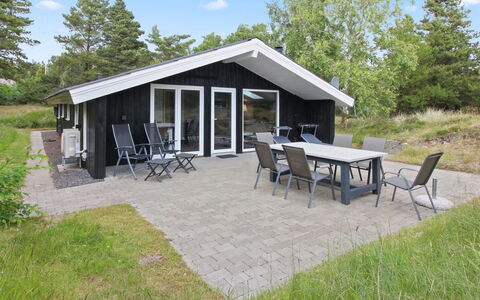 Cajsa - 1.5Km from the Sea: Dak, Huis, Huis, Verblijf, Deur, Siding, Dek, Veranda, Plank, Hardwood
