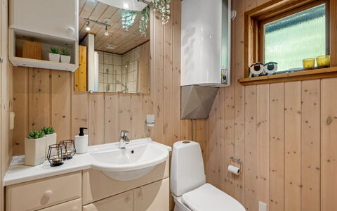 Engeline - 300M to the Fjord: Wastafel In De Badkamer, Loodgieterswerkinrichting, Hout, Wastafel, Interieur Ontwerp, Flooring, Verdieping, Badkamerkast, Badkamer, Kraan