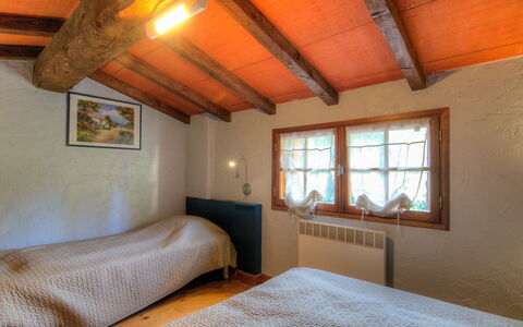 Les Oiseaux: Kamer, Slaapkamer, Eigendom, Bed, Plafond, Meubilair, Interieur Ontwerp, Gebouw, Straal, Bed Frame
