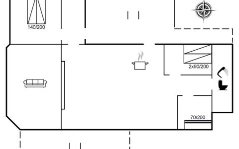 Guthrik - 900M from the Sea: Hout, Dak, Huis, Verblijf, Deur, Huis, Siding, Land Lot, Garden Gebouwen, Schuur