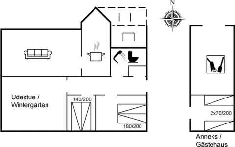 Rikkart - 100M from the Sea: Huis, Huis, Woongebied, Dak, Verblijf, Land Lot, Landgoed, Werf, Tuin, Siding