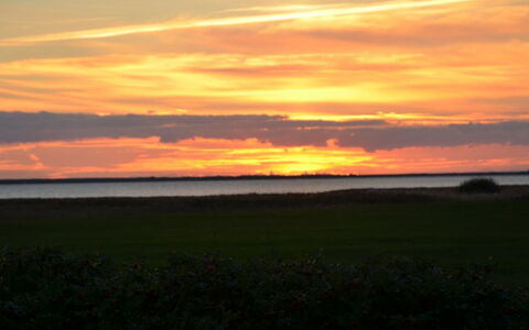 Aleida - 100M to the Fjord: Lucht, Horizon, Wolk, Dag, Afterglow, Zonsondergang, Schemer, Oranje, Natuurlijk Landschap, Ecoregio