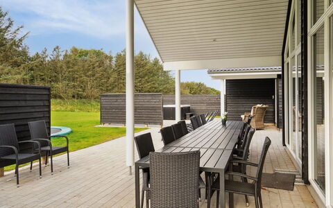 Sibbe - 500M to the Fjord: Hout, Veranda, Huis, Dek, Deur, Hardwood, Schaduw, Buitenmeubels, Beits, Plank