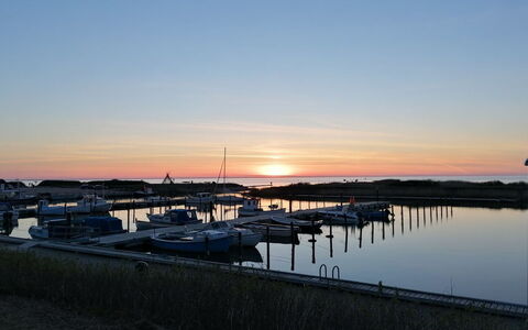 Heide - 750M to the Fjord: Lucht, Water, Watervoorraden, Zwemwater, Boot, Schemer, Horizon, Afterglow, Watercraft, Zonsondergang