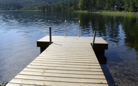Saunaharju 7: Water, Dok, Pier, Boardwalk, Bank, Meer, Plank, Hardwood, Houten Vloer, Reservoir