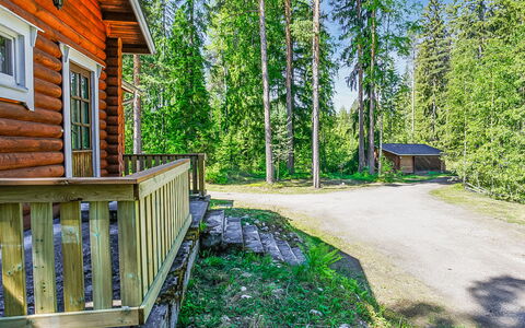 Itälahti: Hout, Verblijf, Huis, Blokhut, Timmerhout, Siding, Hardwood, Natuurlijk Materiaal, Garden Gebouwen, Hut
