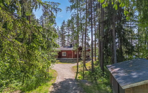 Itälahti: Hout, Verblijf, Huis, Blokhut, Timmerhout, Siding, Hardwood, Natuurlijk Materiaal, Garden Gebouwen, Hut