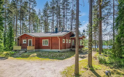 Itälahti: Boom, Hout, Verblijf, Huis, Huis, Dak, Blokhut, Lariks, Bos, Garden Gebouwen